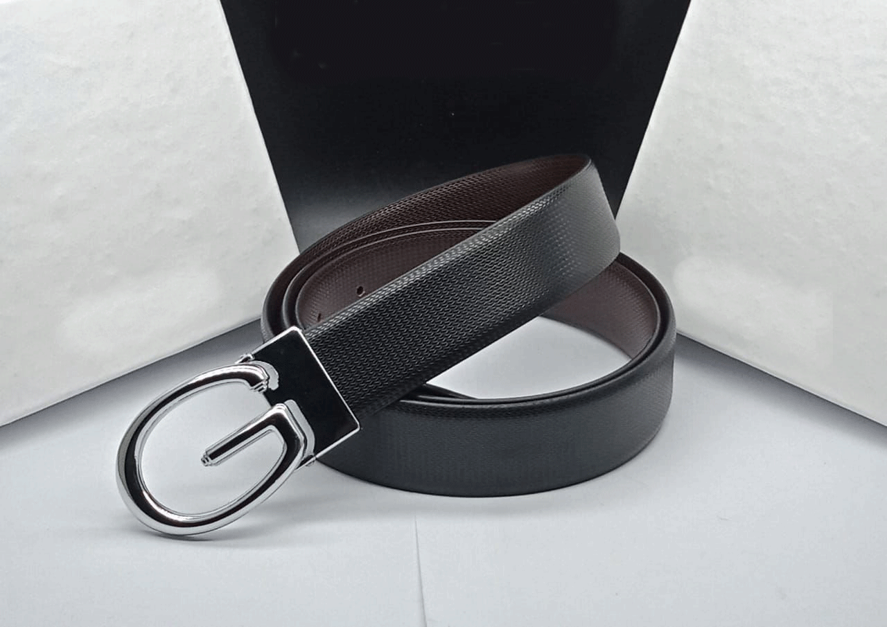 Supreme G-Design Buckle High Quality Leather Belts For Men-Unique and Classy