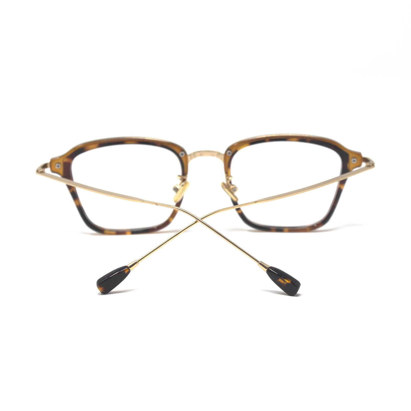 Square Leopard Design Frame Eyewear