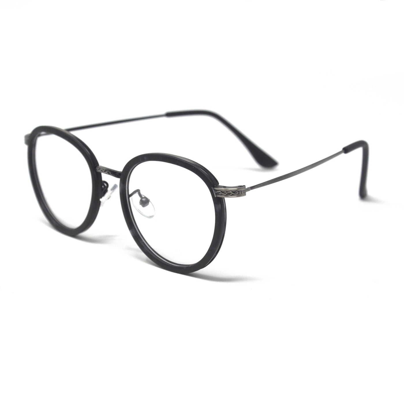 Stylish Optical Black Round Frame Eyewear