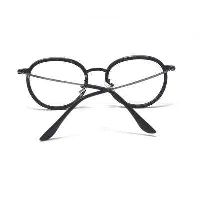 New Black Round Frames Eyewear