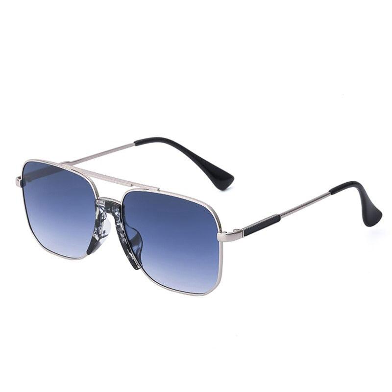 2021 Luxury Oversized Square Classic Vintage Brand Tinted Shades Designer Frame Stylish Gradient Sunglasses For Men And Women-Unique and Classy