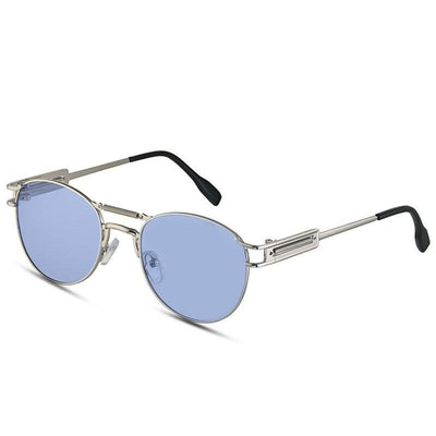 2021 Luxury Steampunk Brand High Quality Round Frame Sunglasses For Unisex-Unique and Classy