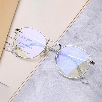 Retro Alloy Small Round Frame Sunglasses For Unisex-Unique and Classy