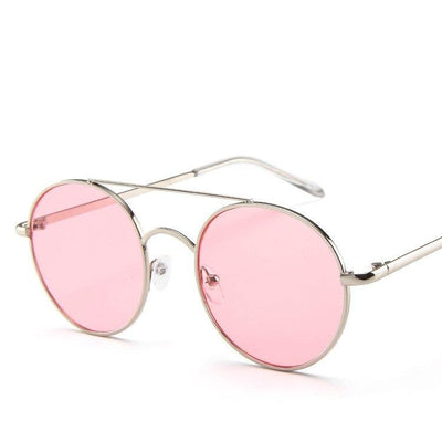 2021 Luxury Retro Fashion High Quality Vintage Metal Round Frame Sunglasses For Unisex-Unique and Classy