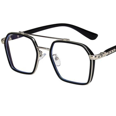Trendy Clear Lens Retro Sunglasses For Unisex-Unique and Classy