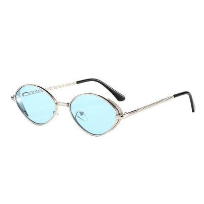 Trending Vintage Fashion Oval Metal Gradient Sunglasses For Men And Women-Unique and Classy