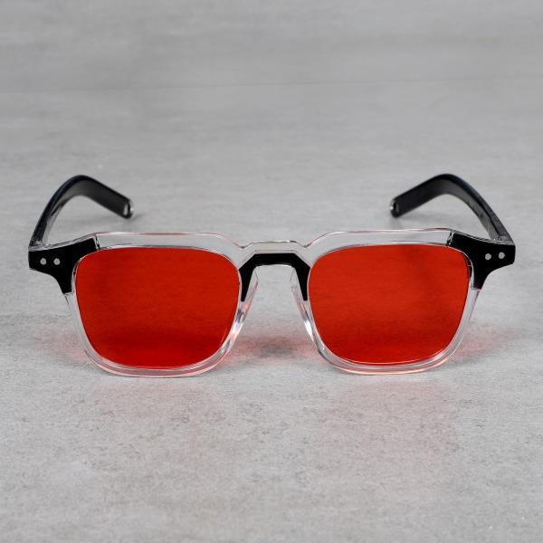 Stylish Square Light Weight Red Candy Sunglasses For Men And Women-Unique and Classy