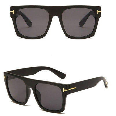 Luxury Oversized Square Brand Steampunk Designer Sunglasses For Unisex-Unique and Classy