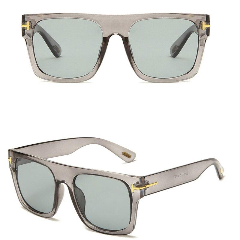Luxury Oversized Square Brand Steampunk Designer Sunglasses For Unisex-Unique and Classy