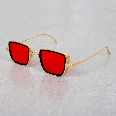 Kabir Singh Golden Red Sunglasses For Men And Women-Unique and Classy