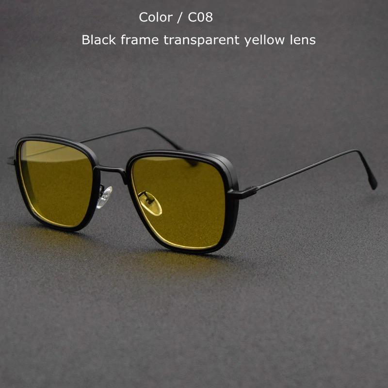 Fashion Square Metal Frame New Steampunk Sunglasses For Men And Women-Unique and Classy
