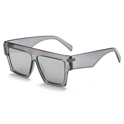 2021 New Vintage Brand Retro Square Big Frame Fashion Mirror Sunglasses For Men And Women-Unique and Classy
