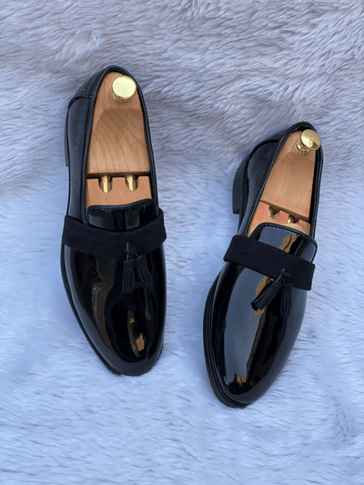 Stylish Glossy Tussle Moccasins Shoes For Office Wear And Casual Wear-Unique and Classy