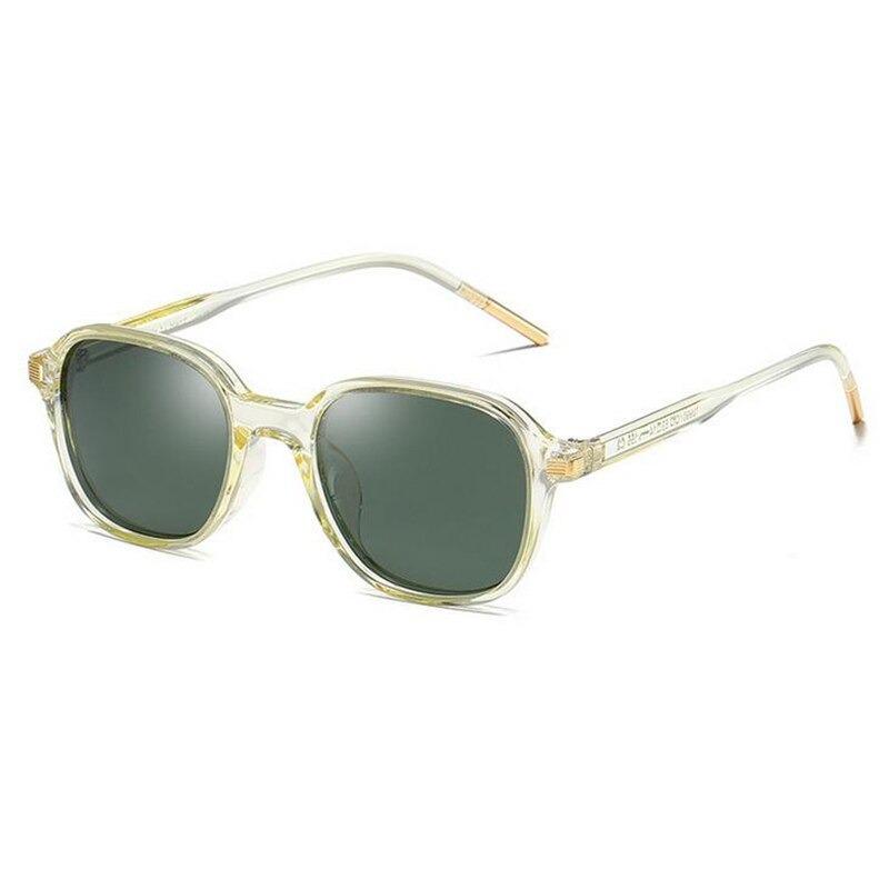 Trendy Oval Polarized Frame Vintage Designer Brand Sunglasses For Unisex-Unique and Classy