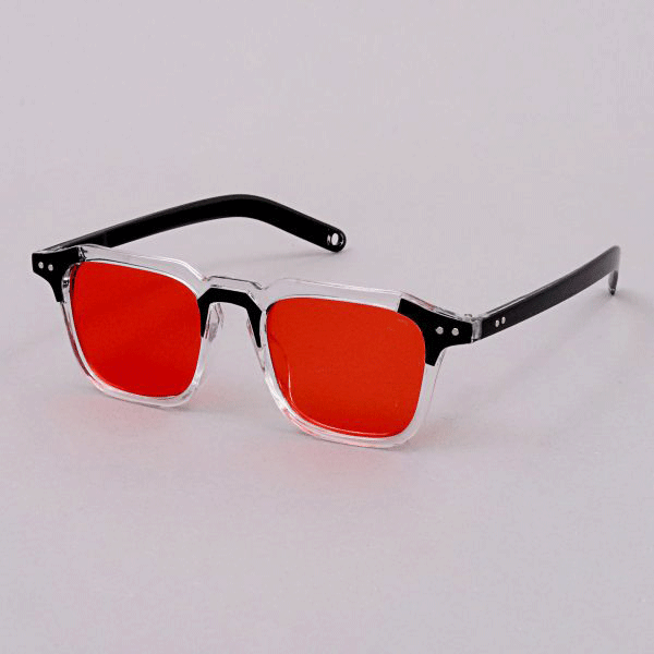 Candy Square Red Sunglasses For Men And Women-Unique and Classy