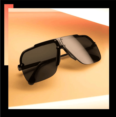 Half Frame Pilot Sunglasses For Men And Women-Unique and Classy