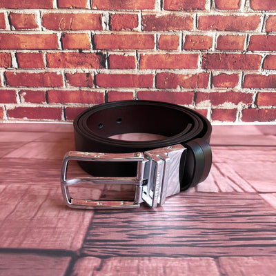 Jack and Jacob Black and Brown Reversible Mens Leather Belts