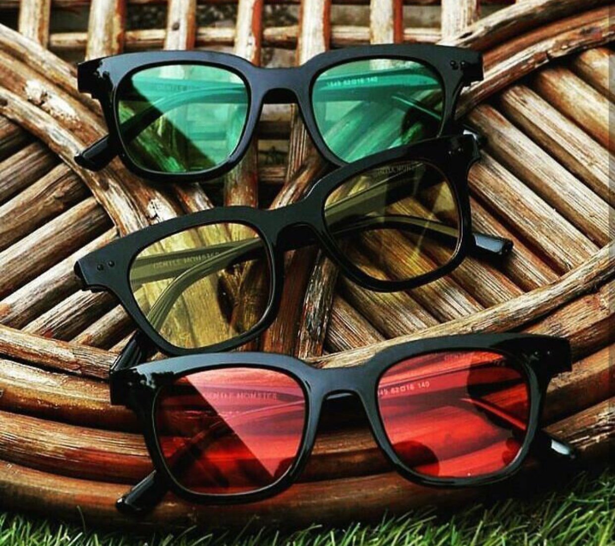 Unique and Classy Stylish Green Monster Wayfarer Sunglasses