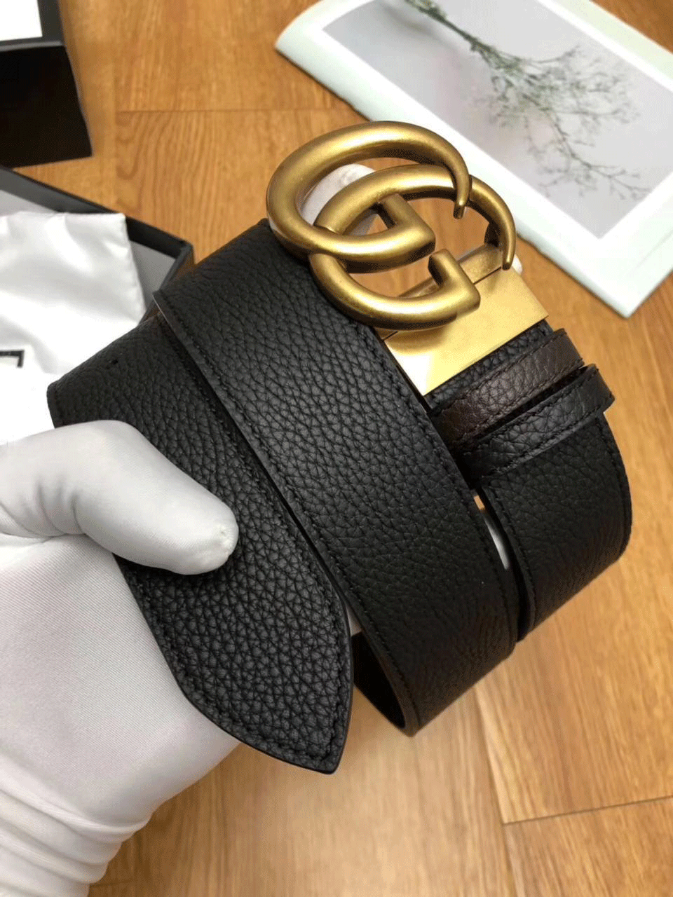 G Letter Designer buckle High Quality Leather Belt For Men-Unique and Classy
