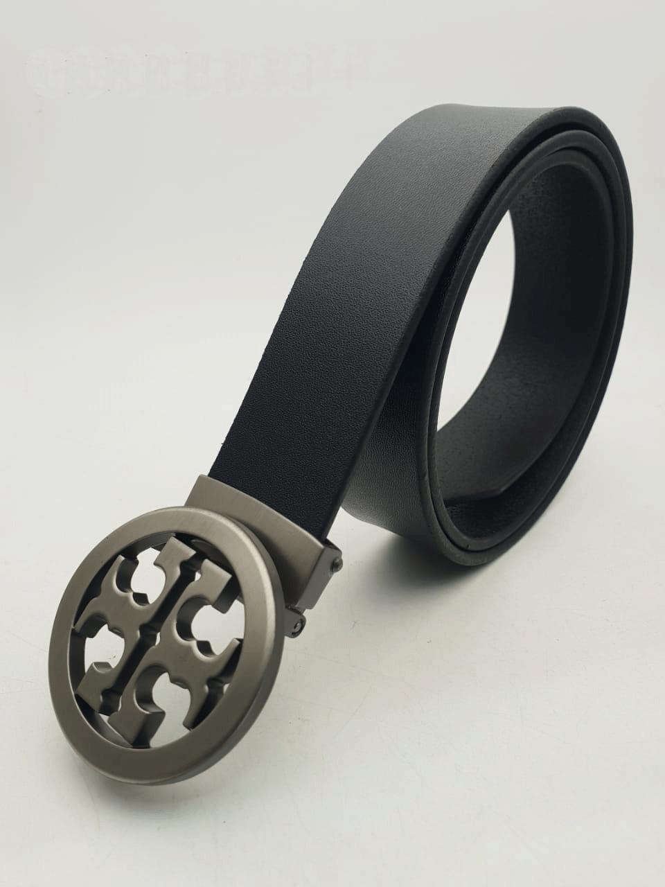 Vintage Design Round Pattern Leather Strap Belt For Men's-Unique and Classy