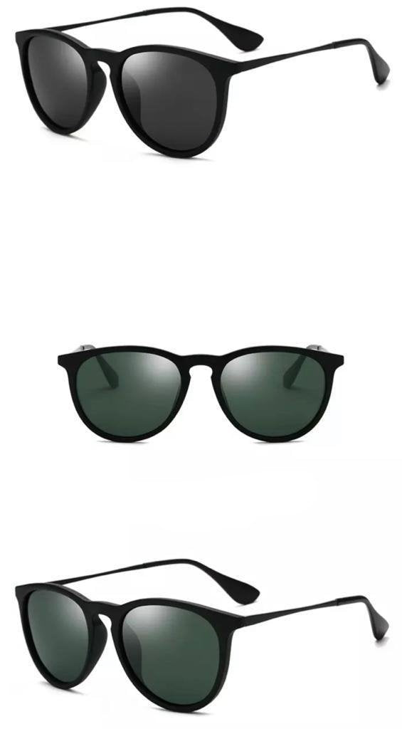 Erika Unisex Round Black UV Protected Sunglasses For Men And Women-Unique and Classy