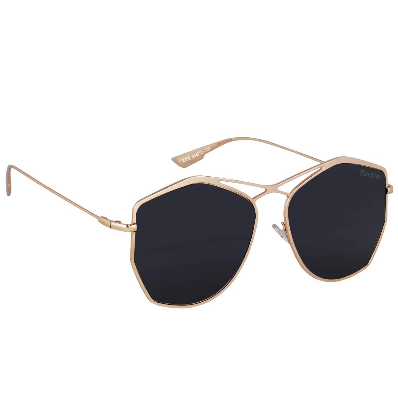 Brand New 2020 Design Metal High Quality Gold Black Cross Angle Luxury Sunglasses For Men And Women-Unique and Classy