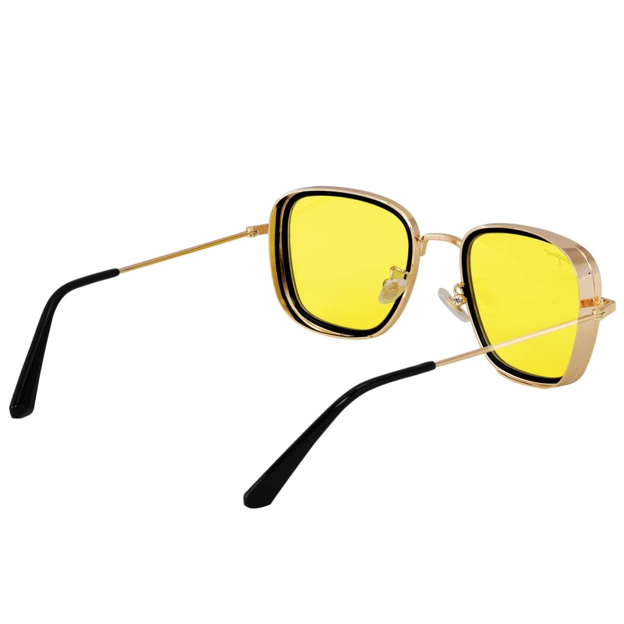 Stylish Square Yellow Candy Sunglasses For Men And Women-Unique and Classy