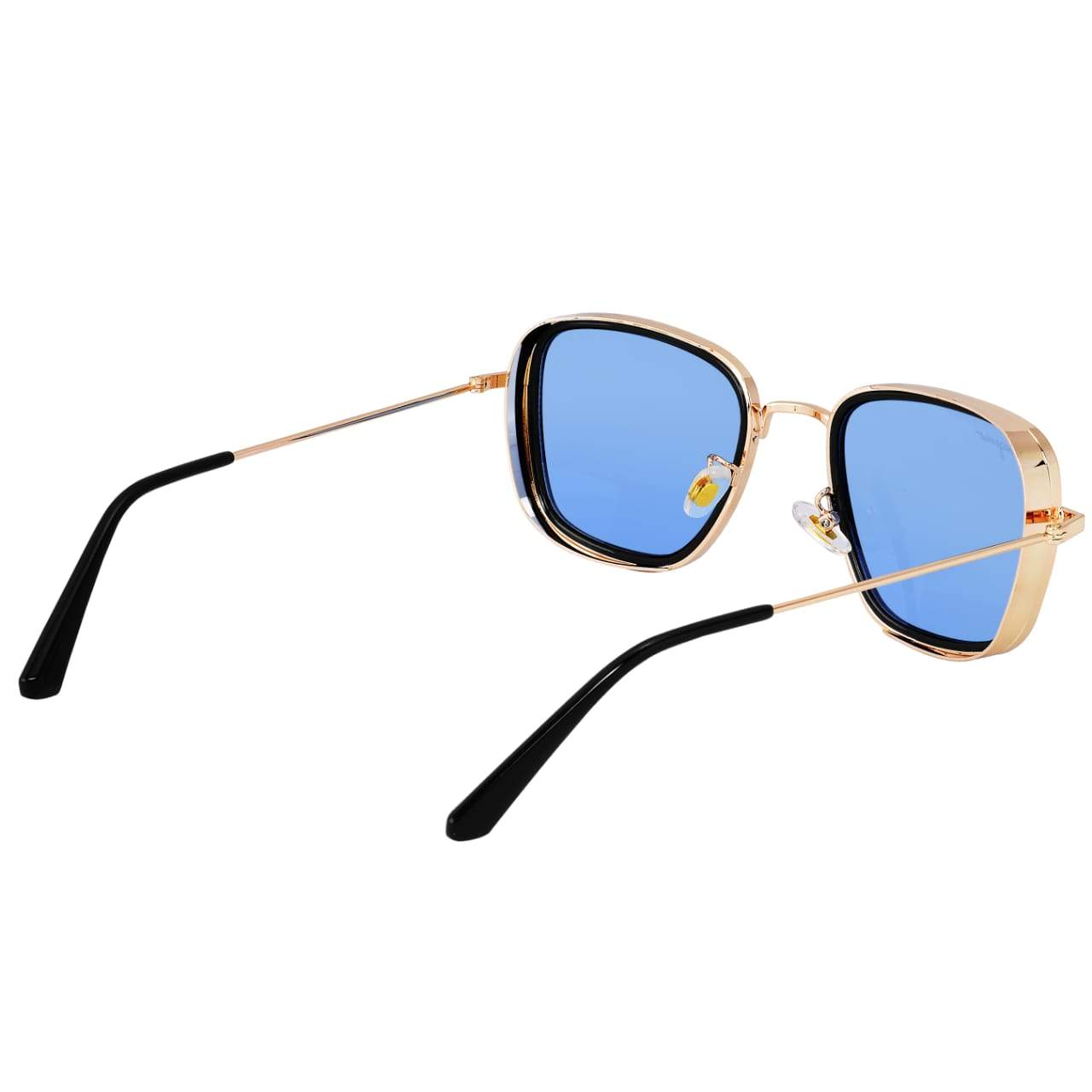 Stylish Square Blue Candy Sunglasses For Men And Women-Unique and Classy