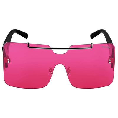 Stylish Square Oversized Pink Candy Sunglasses For Men And Women-Unique and Classy