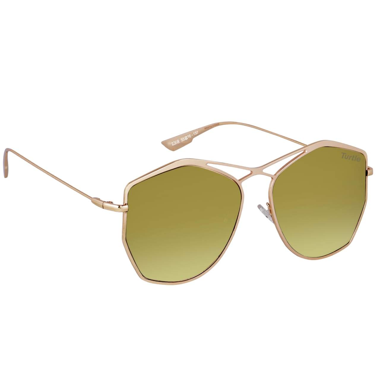 Brand New 2020 Design Metal High Quality Gold Mirror Cross Angle Luxury Sunglasses For Men And Women-Unique and Classy