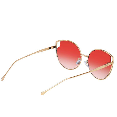 New Cat Eye Orange Gradient Sunglasses For Women-Unique and Classy