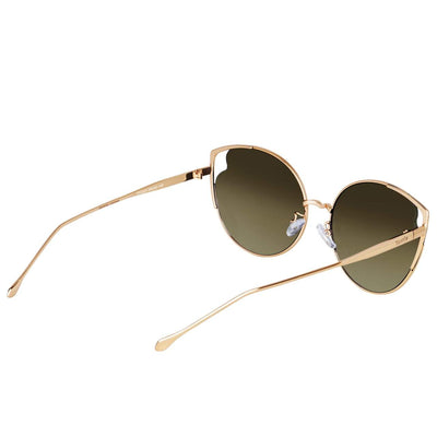 New Cat Eye Brown Gradient Sunglasses For Women-Unique and Classy