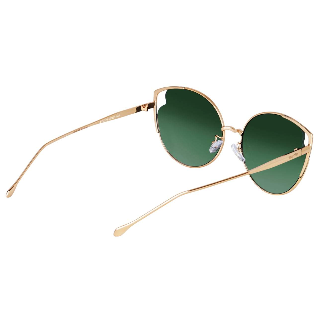New Cat Eye Green Gradient Sunglasses For Women-Unique and Classy