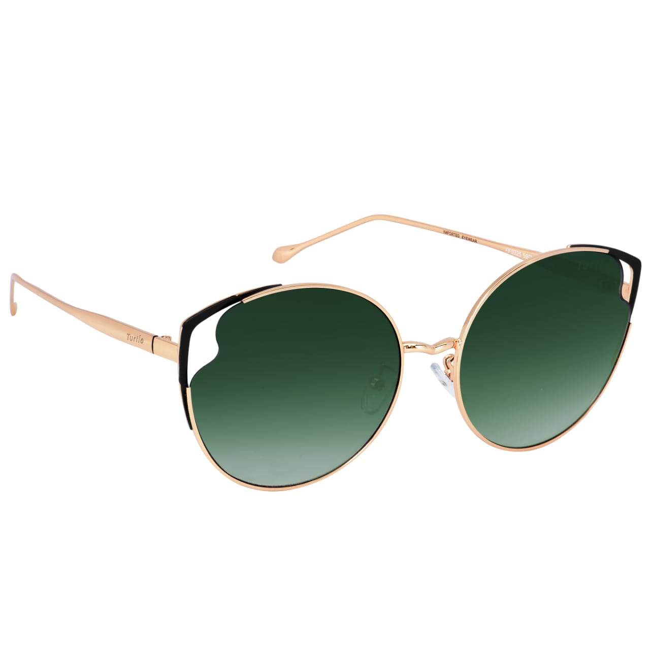 New Cat Eye Green Gradient Sunglasses For Women-Unique and Classy