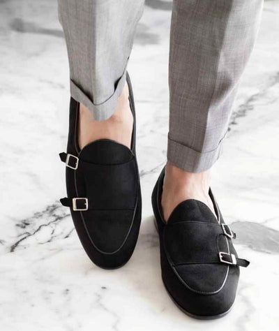 Full Black Classic Mens Luxury Design Party Wear Premium Quality Loafer Shoes-Unique and Classy