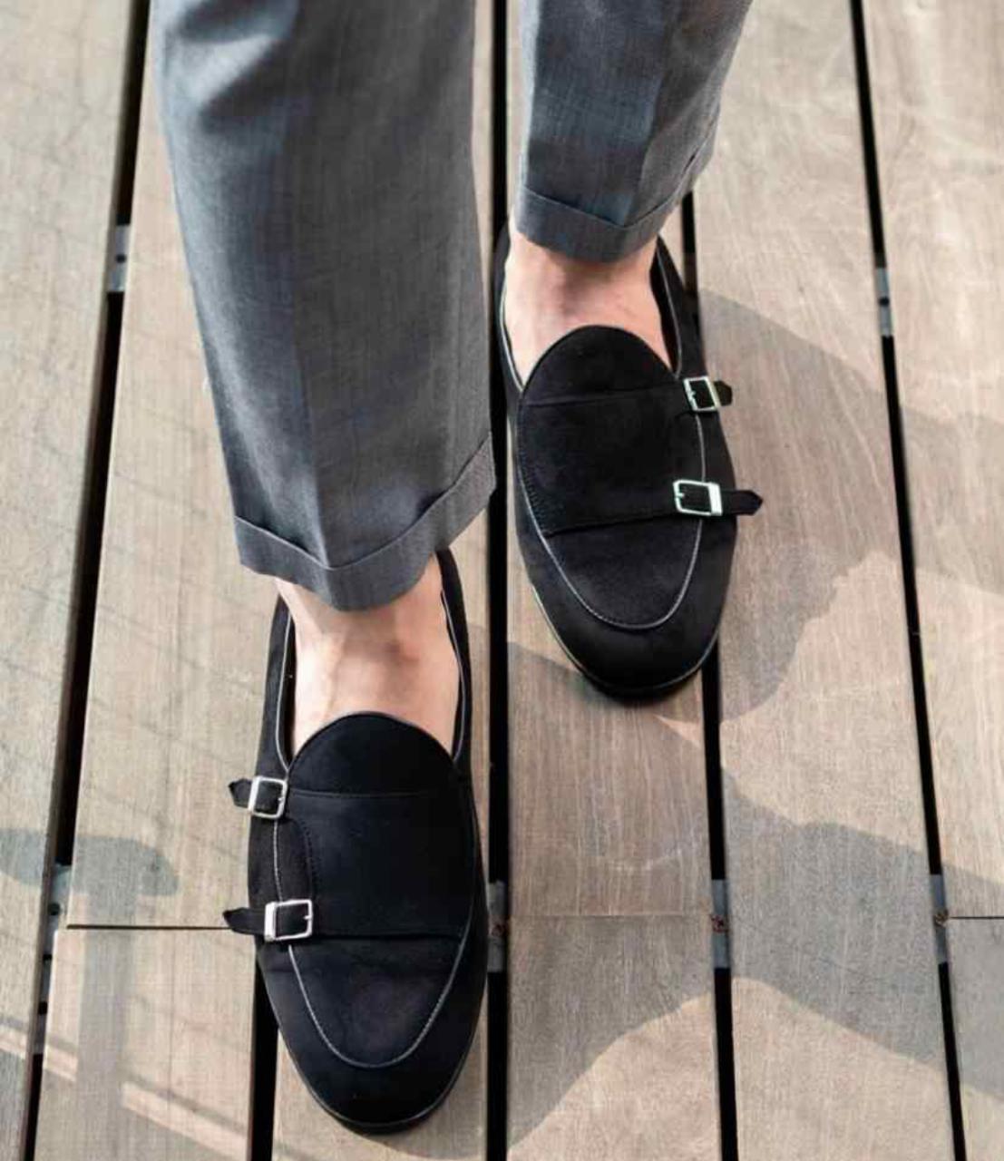 Full Black Classic Mens Luxury Design Party Wear Premium Quality Loafer Shoes-Unique and Classy