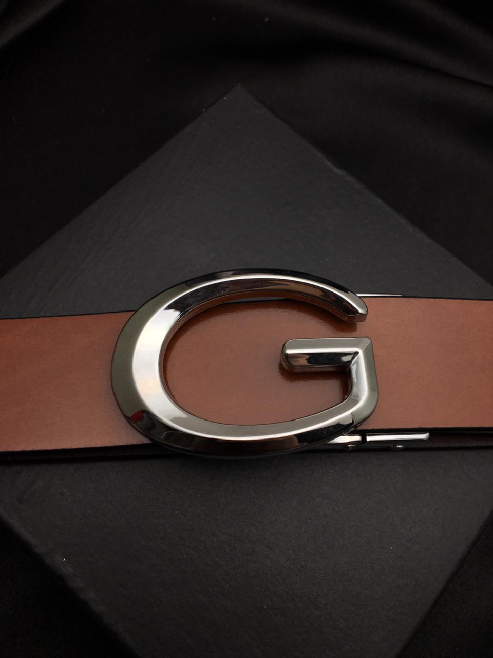 Classic G-Design Buckle High Quality Leather Belts For Men-Unique and Classy
