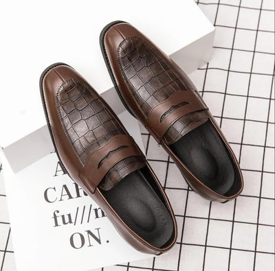 High Quality CROCO Moccasins Durable And Comfortable Shoes For Men-Unique and Classy