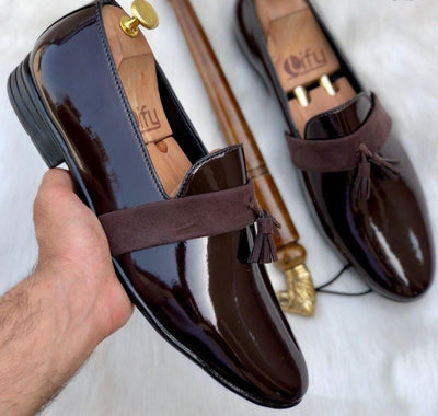 New Arrival Shiny Moccasin Loafer For Office Wear And Casual Wear- Unique and Classy