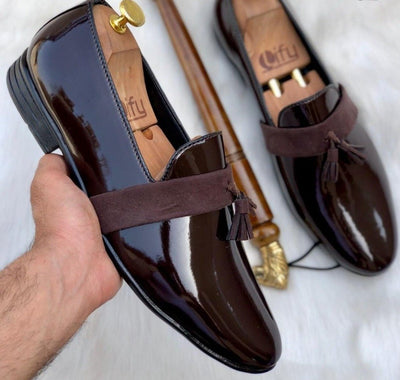 New Arrival Shiny Moccasin Loafer For Office Wear And Casual Wear- Unique And Classy