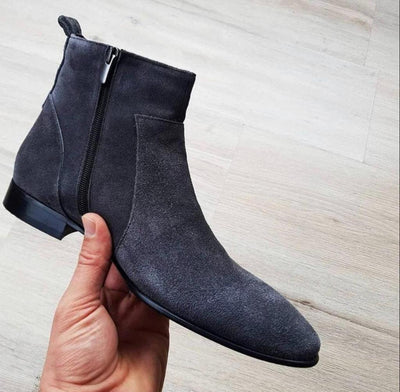 Trendy Fashionable Chelsea Zip Boots For Casual, Wedding, Travel And Party Wear For Men