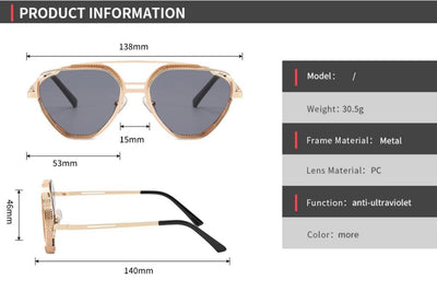 Bobby Deol Avant-Garde Design Innovation, Quality and Uniqueness Ceramic Noise Pads Sunglasses For Men And Women-Unique and Classy