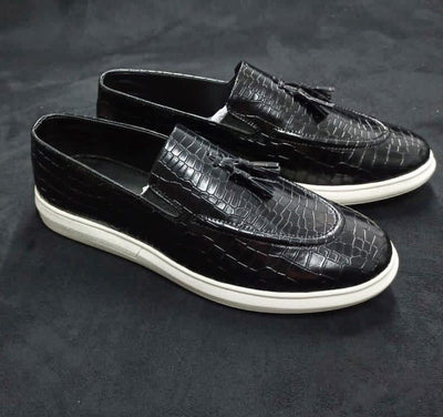 CROCO Tassel Sneaker Shoes For Party Wear And Wedding With Durable Sole Quality