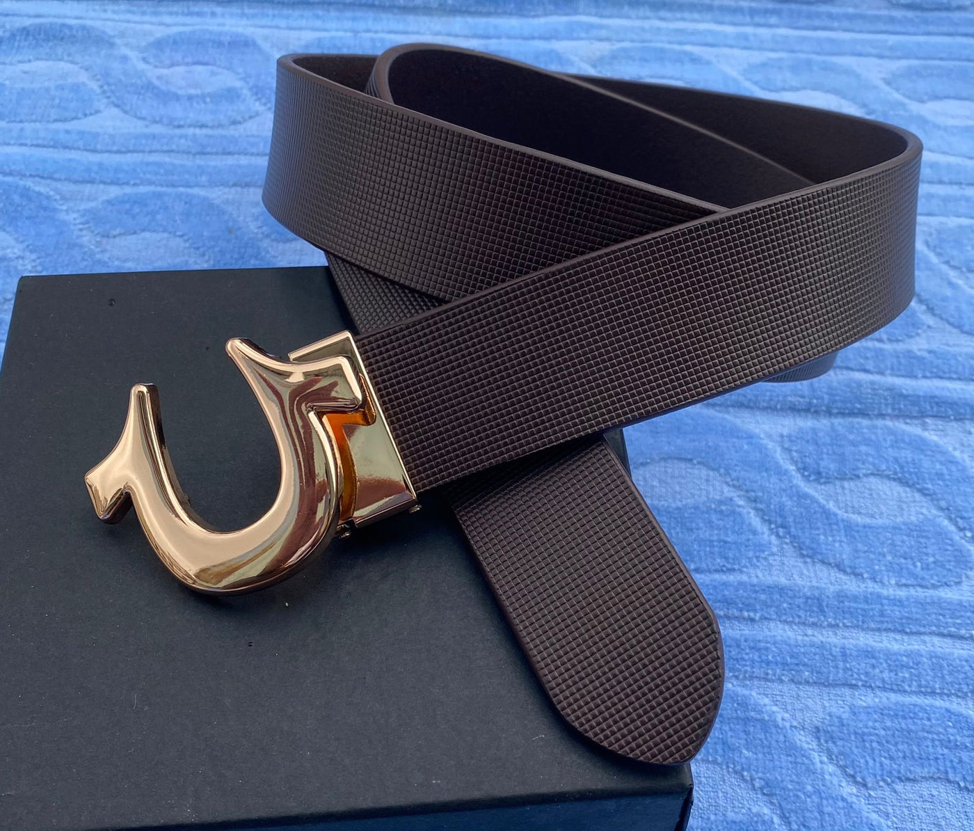 Classy Fashion U-Shape Buckle High Quality Designer Strap Belt For Men-Unique and Classy