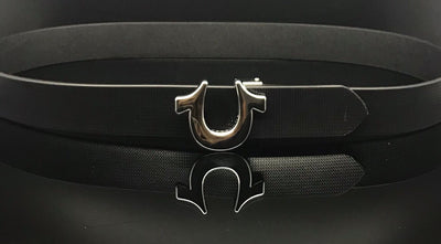 Stylish Horses Hoe Buckle With Leather Strap Belt For Men-Unique and Classy