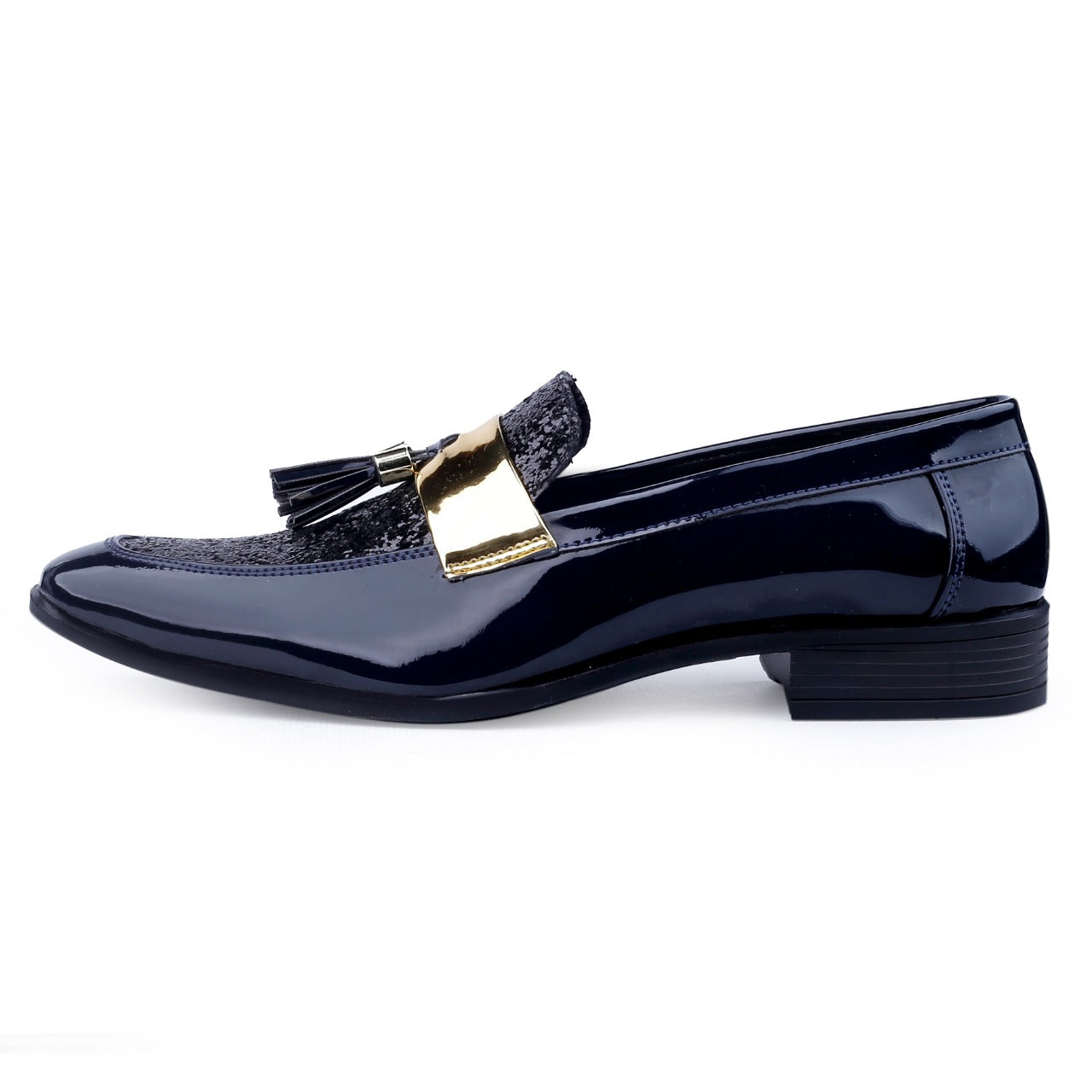 Stylish Wear Men Shiny Blue Color Outdoor Formal And Party Casual Ethnic Loafer-Unique and Classy