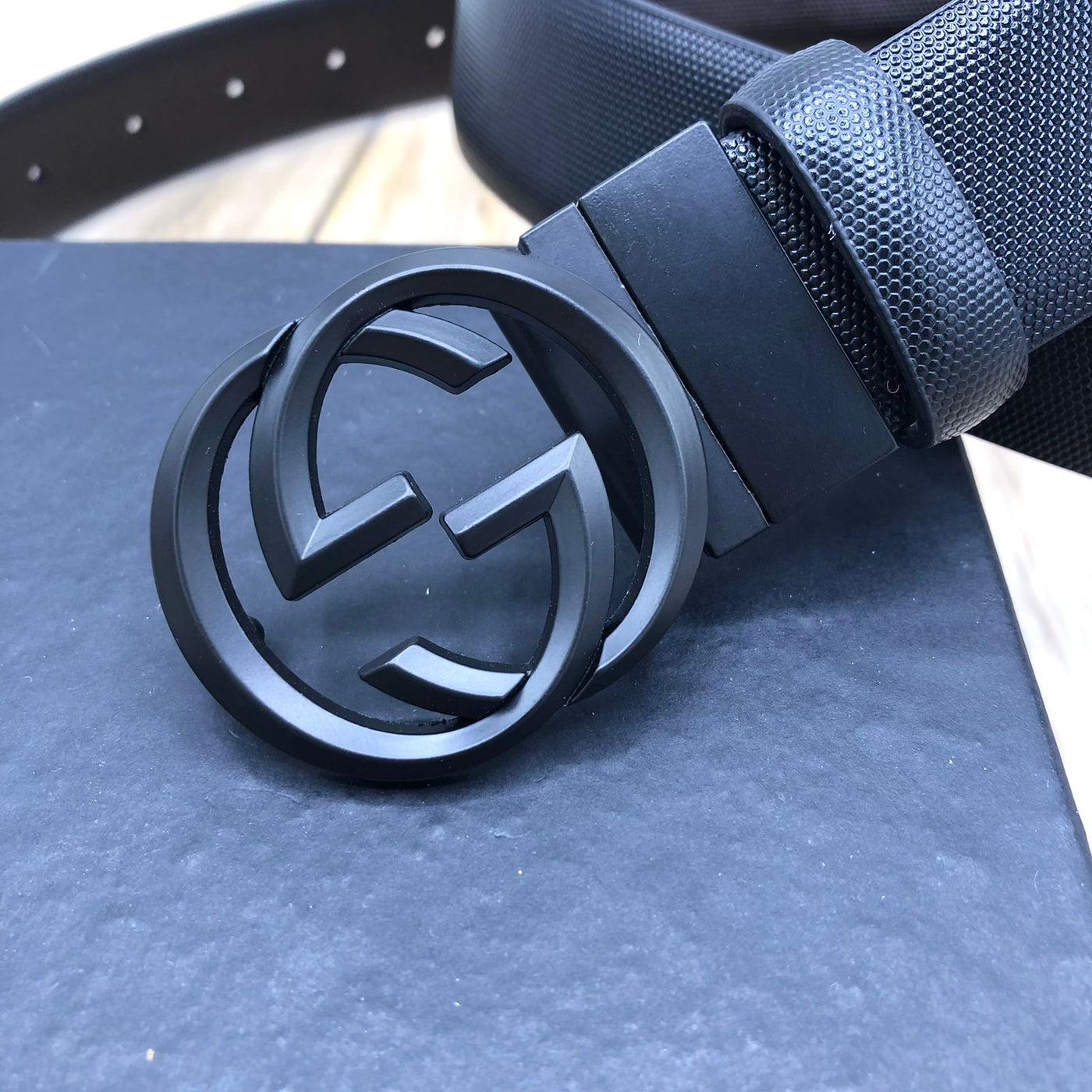 Luxury Designer Belt With GG Pattern For Men's-Unique and Classy