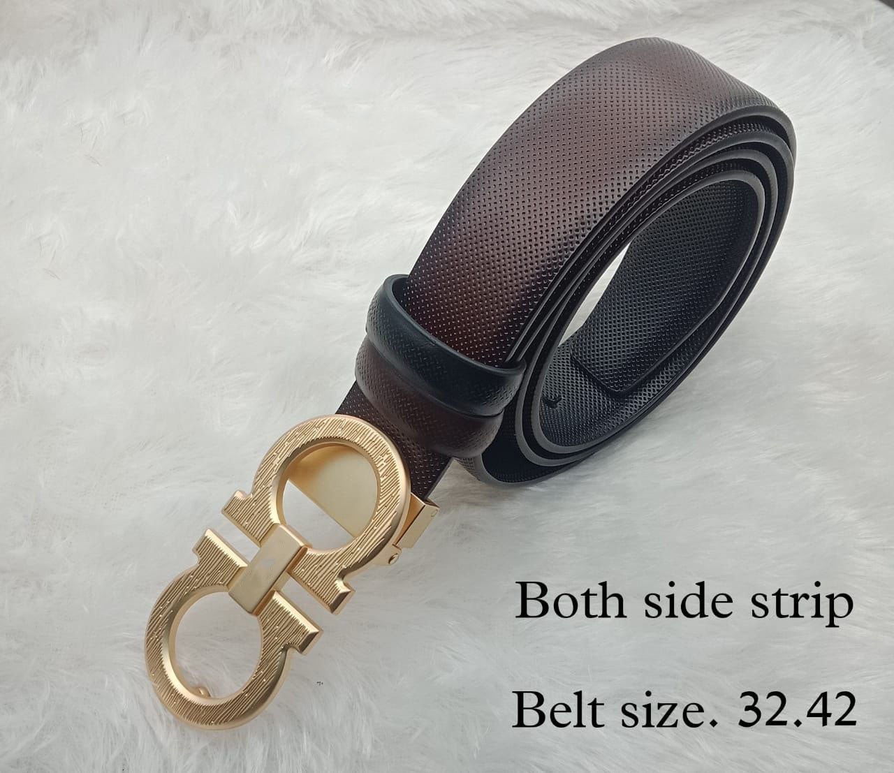 Fashionable 8 Buckle With Reversible Strap For Men's-Unique and Classy