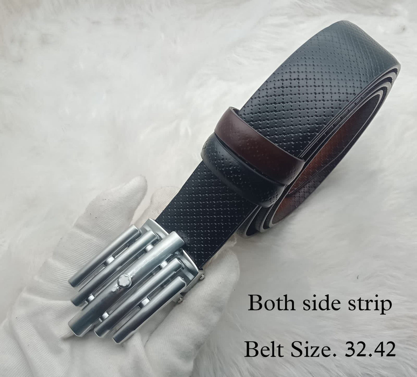 New Stylish Reversible Strap Belt For Men's-Unique and Classy