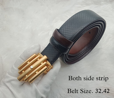 New Stylish Reversible Strap Belt For Men's-Unique and Classy